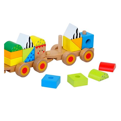 Tooky Toys Stacking Multi Train The Toys Boutique