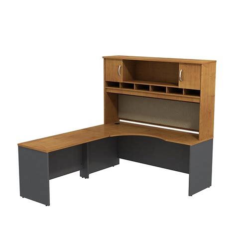 Bush Business Furniture Series C L Shape Executive Desk With Hutch