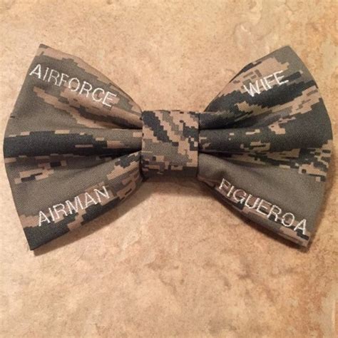 Items Similar To Custom Military Camo Embroidered Bow Up To Lines Army Marines Us Navy