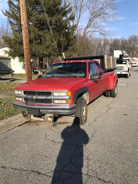 1997 Chevy 3500 Dually With Dump Body For Sale In Newark De Offerup
