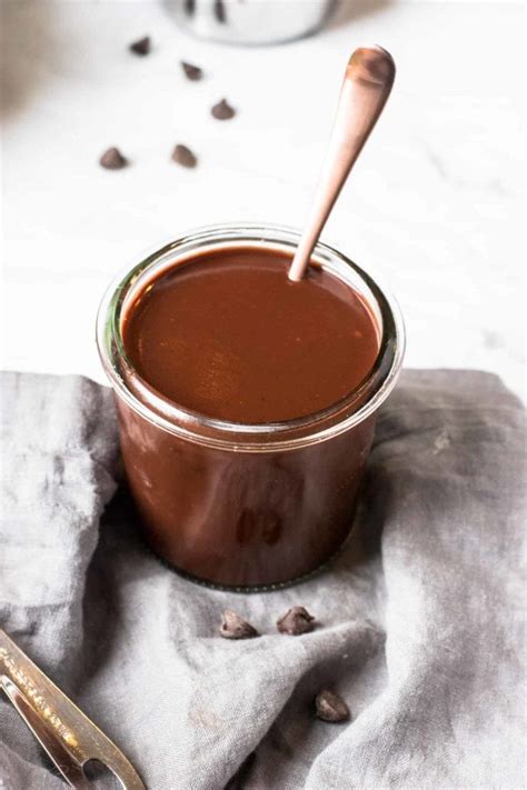 Delicious Chocolate Fudge Sauce Recipe Oh Sweet Basil