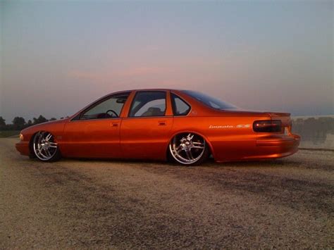 1995 Impala Ss Bagged Notched 22 Kandy Orange Chevy Impala Ss Forum