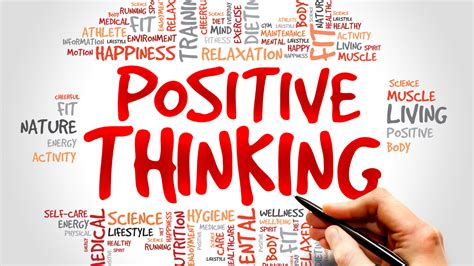 Thinking Positive Is Positive For Your Health
