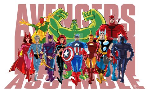 Avengers Assemble By Eloctopodo On Deviantart