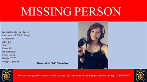 Cheyenne Police Searching For Missing Girl