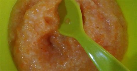 Resep bubur pure untuk bayi 7 bulan | membuat mpasi bubur pure pir, jeruk pepaya dan semangka. 87 resep cara membuat bubur bayi 7 bulan enak dan ...