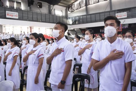 University Of Baguio School Of Nursing Holds 22nd Capping Ceremony