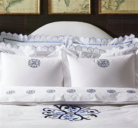 Custom Bed Linens- Sheets, Duvet Cover, Shams & Coverlets | Custom