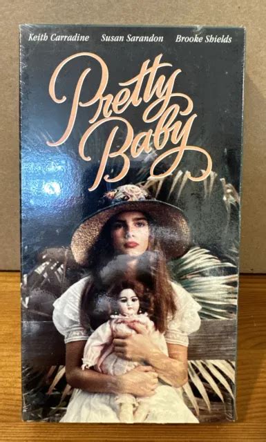 Pretty Baby Vhs Movie Brooke Shields Susan Sarandon Paramount 3749