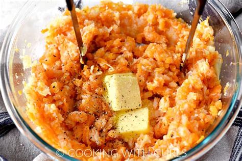 Instant Pot Carrot Parsnip Mash Cooking With Curls