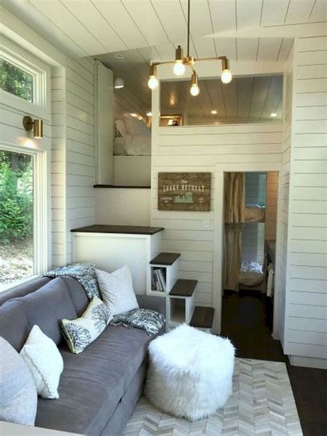 70 Genius Loft Stair For Tiny House Ideas Tiny House Living Room