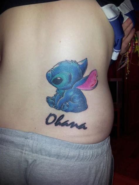 Stitch Ohana Back Tattoo Tattoomagz › Tattoo Designs