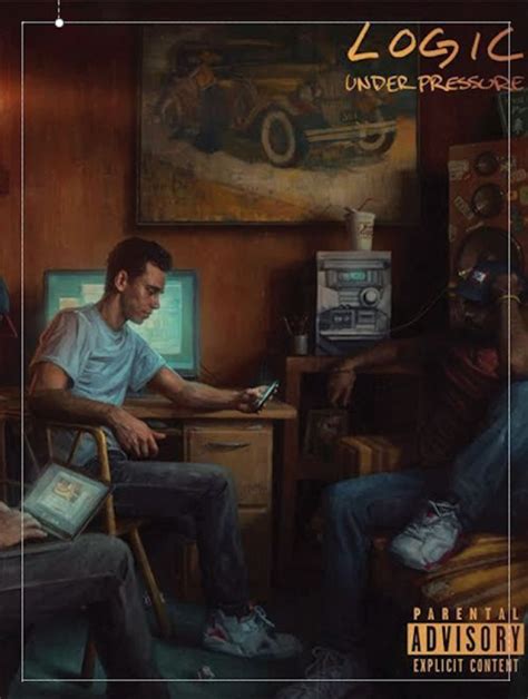 Logic Rapper 24 X 18 Under Pressure Album Artwork Poster Follow G