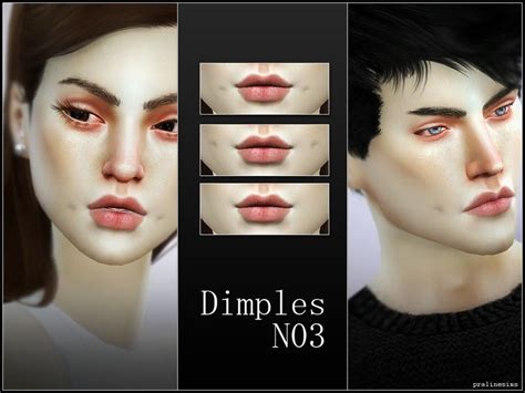 Pralinesims Dimples N03 Sims 4 Cc Skin Sims 4 Cc
