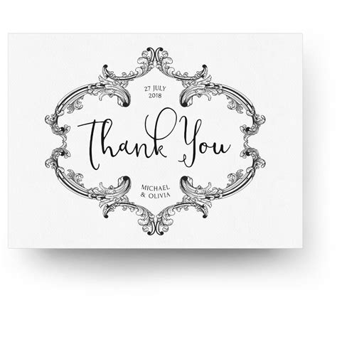 Download Wedding Thank You Card Template Photoshop Images Rockchalkjay