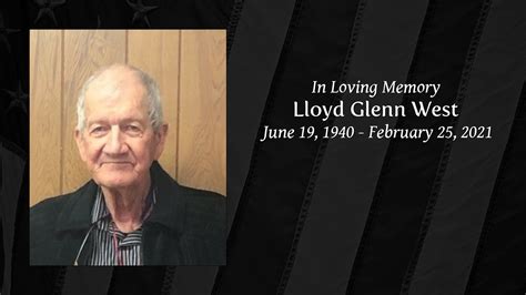 Lloyd Glenn West Tribute Video