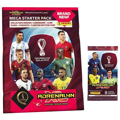2022 Panini Adrenalyn Xl Fifa World Cup Cards Starter Pack 1 Bonus