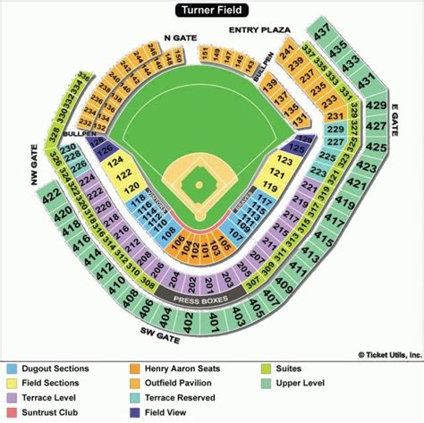 Dodger Stadium Detailed Seating Chart With Seat Numbers Locator With