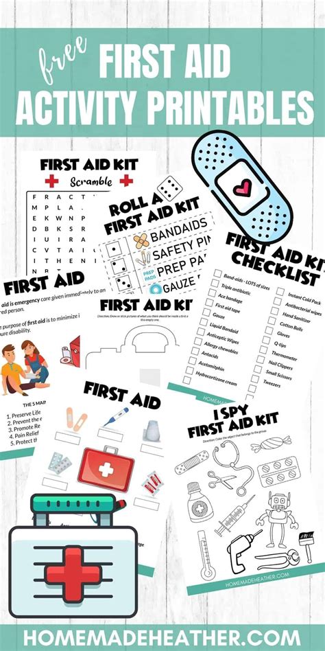 Free Printable First Aid Worksheets Free Printable Templates