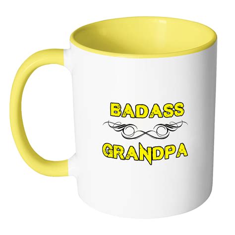 Badass Grandpa Coffee Mug Awkward T Shirts