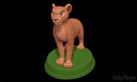 Artstation Nala The Lion King 3d Print Model Resources