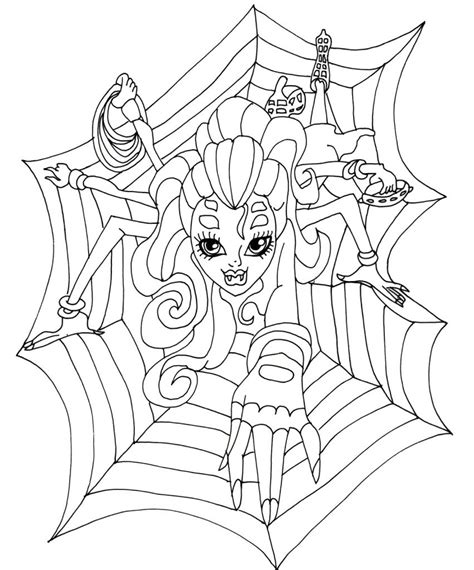 Monster High Mermaid Coloring Pages At Free