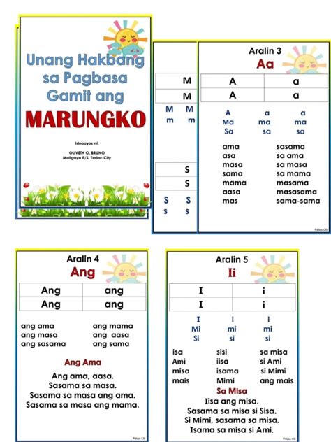 Marungko Reading Materials Pdf