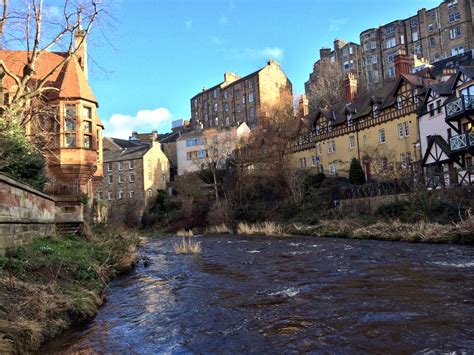 Edinburgh Dean Village And The Water Of Leith This International Life