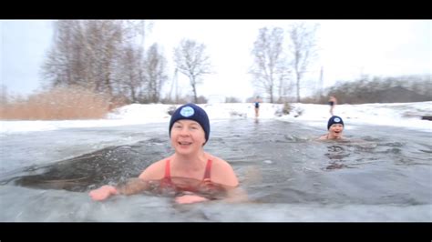 A Snowy Winter Swimming Sunday Youtube