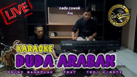 Duda Araban Karaoke Lirik Nada Cowok Youtube