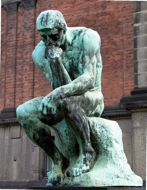 The Thinker 1880 1882 Auguste Rodin