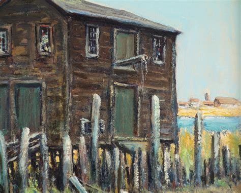 The Old Daniel Webster Fish House, Marshfield, MA by John F. Enser