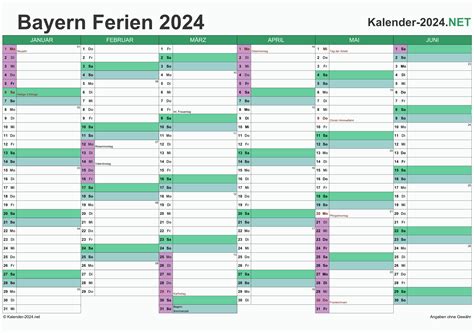 Ferien Bayern 2024 Ferienkalender And Übersicht