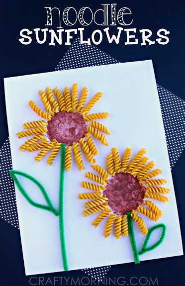 21 Happy Sunflower Crafts For Kids Sunflower Crafts Rainy Day Crafts