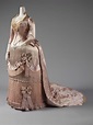 Gown by Charles Frederick Worth, c. 1888, at the Metropolitan Museum of ...