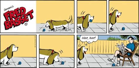 Fred Basset On Basset Hound Cartoonist Comic Strips