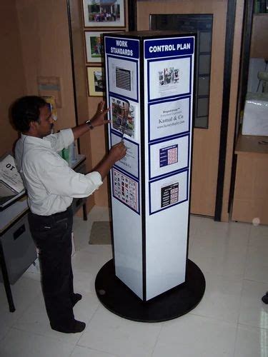 Document Display Systems Rotating Document Towers Manufacturer From