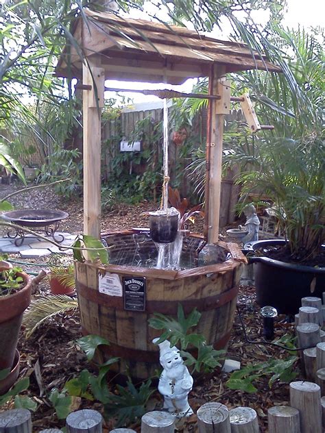 Diy Wishing Well Fountain Brenton Dugas