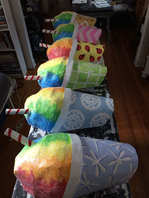 Recent Work Snolaballs 2014 All In A Row Ready To Go New Orleans