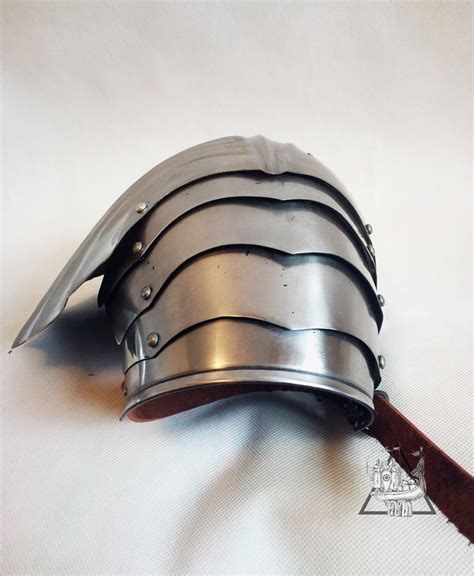 Gothic Medieval Pauldrons For Knights Full Armor 14th Century Etsy