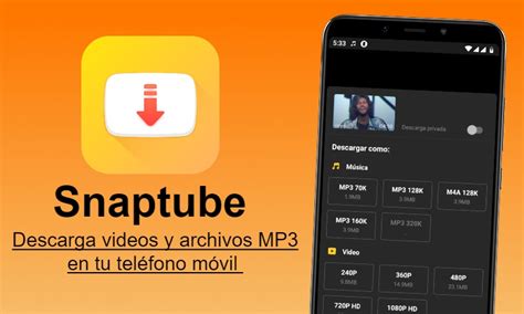 Snaptube Para Android Descarga Videos Y Archivos Mp En Tu Tel Fono