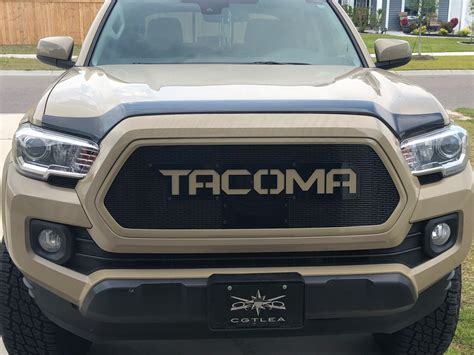 2018 2019 Toyota Tacoma Mesh Grill And Bezel And Trd By Customcargrills