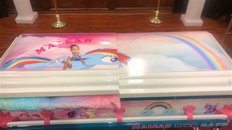Maleah Davis My Little Pony Casket Donated For 4 Year Olds Funeral