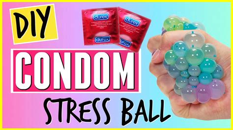 Diy Condom Stress Ball Youtube