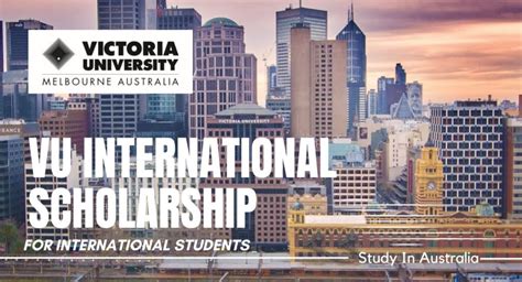 Vu International Scholarship At Victoria University Australia