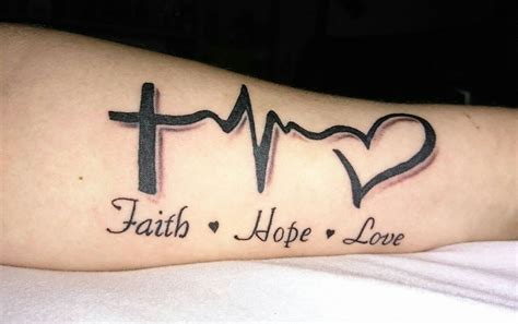 Innovations In Small Faith Hope Love Tattoo For A Fun And Playful Twist
