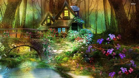 Free Download Enchanted Forest Backgrounds 1920x1080 For Your Desktop