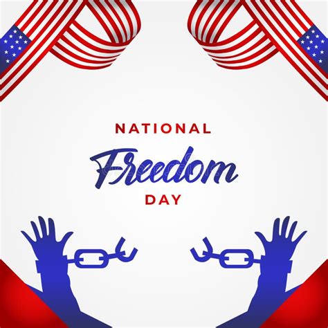 National Freedom Day Vector Design Illustration For Banner And