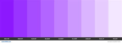 Purple Light Colors Palette Colorswall