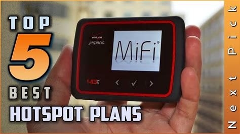 Top 5 Best Hotspot Plans Review In 2024 Youtube